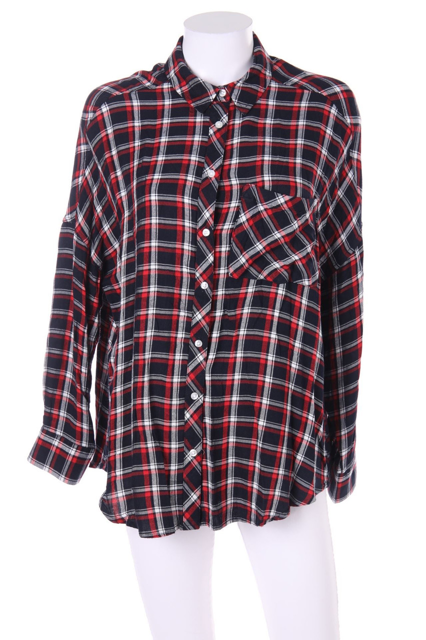 TALLY WEiJL - Oversize-Blouse, Checked - L