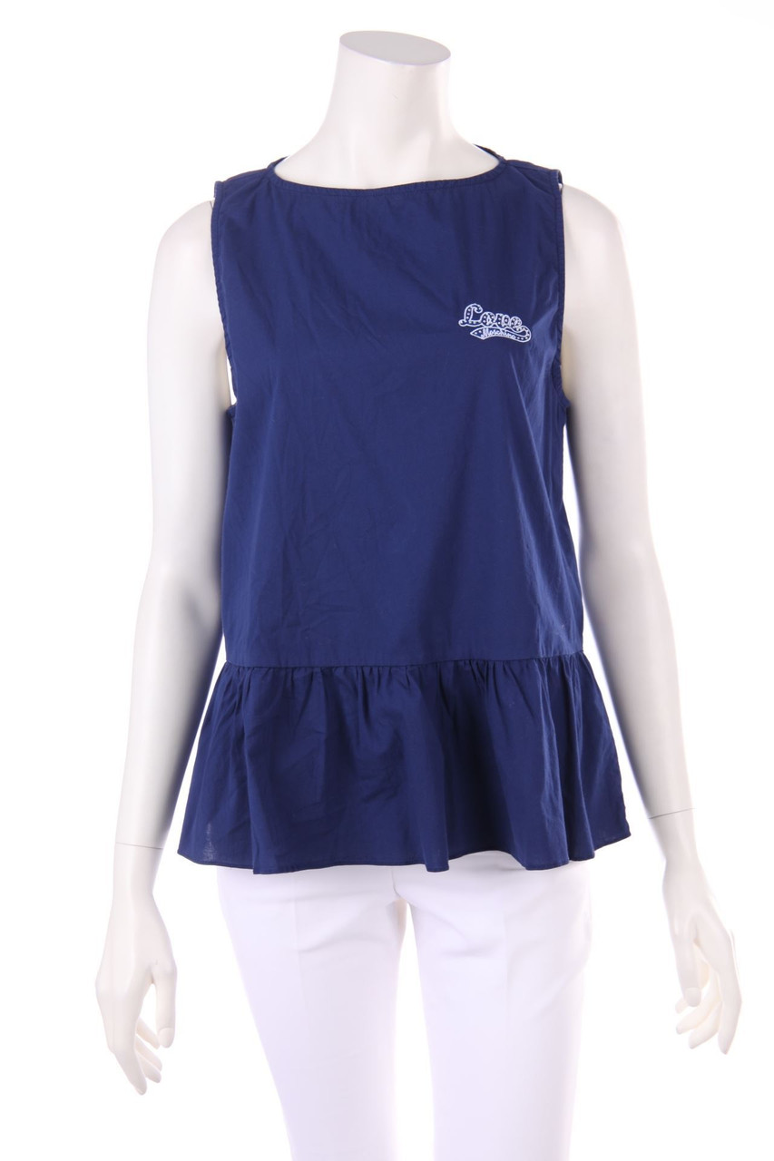 LOVE MOSCHINO - Blusentop mit Strass-Steinen - D 38