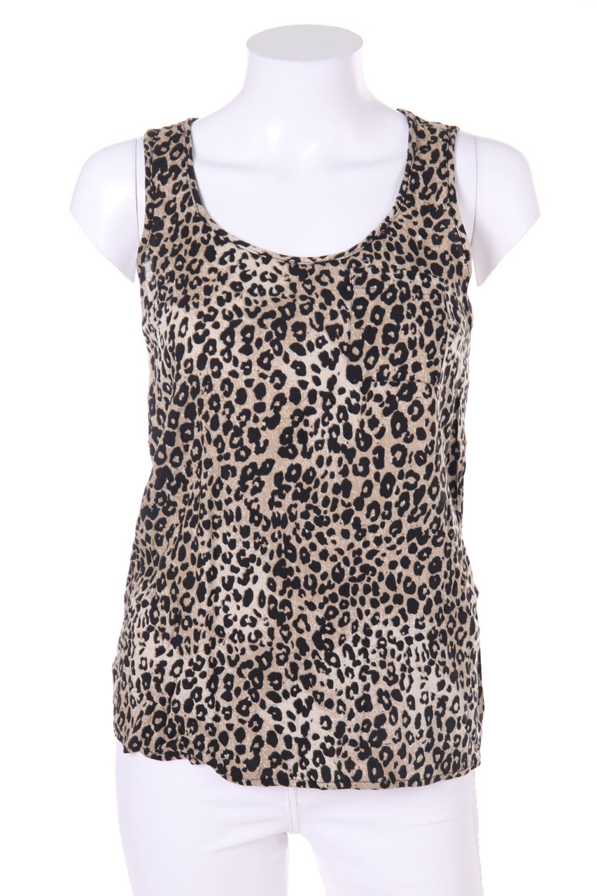 ONLY - Blusentop mit Animal-Print - D 34