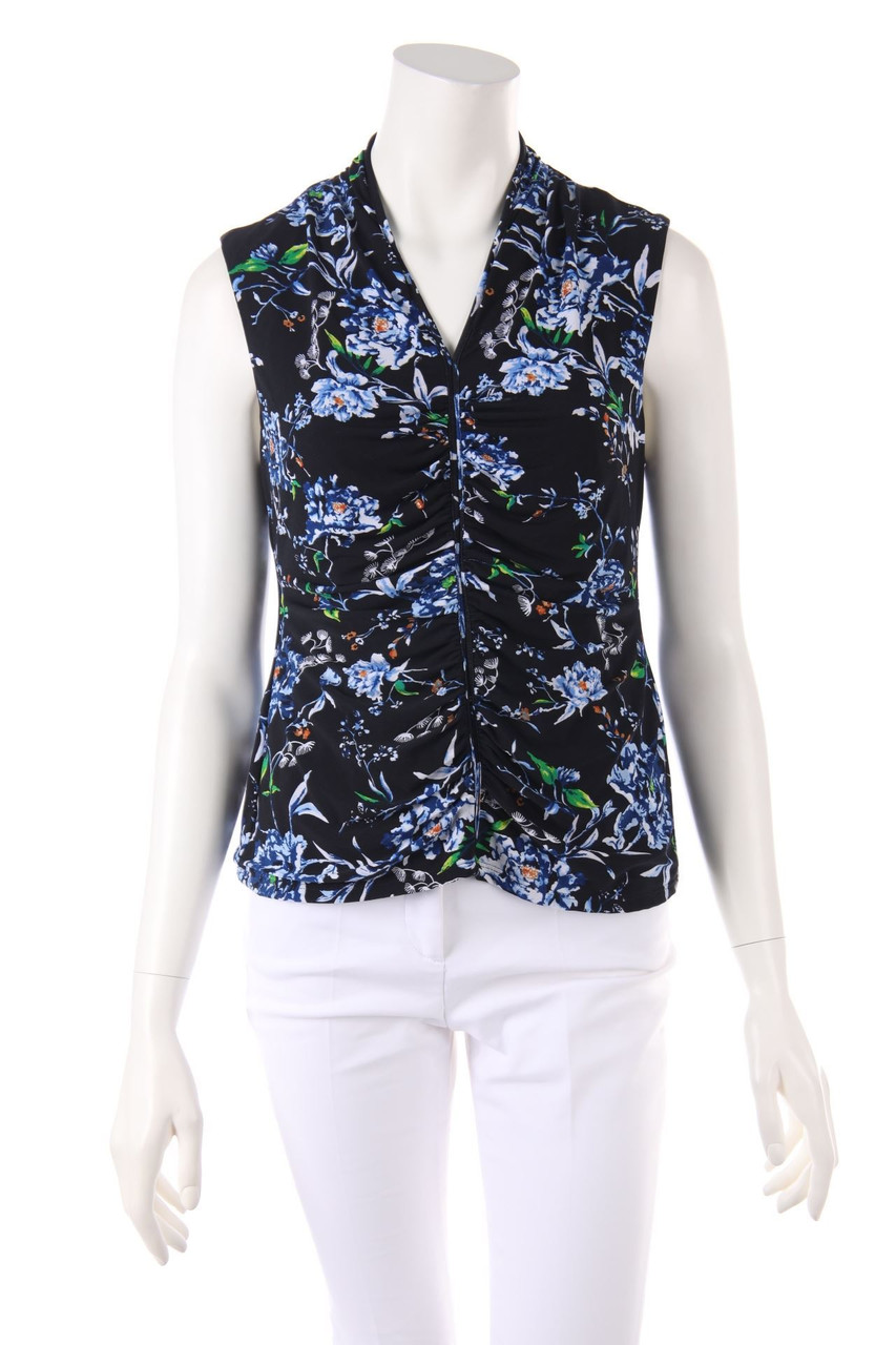 T Tahari - Top with Ruffles - M