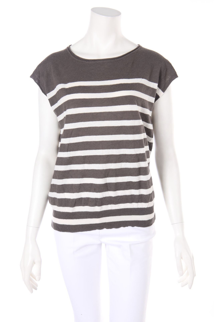 CLOSED - Strick-Pullover mit Streifen - XS