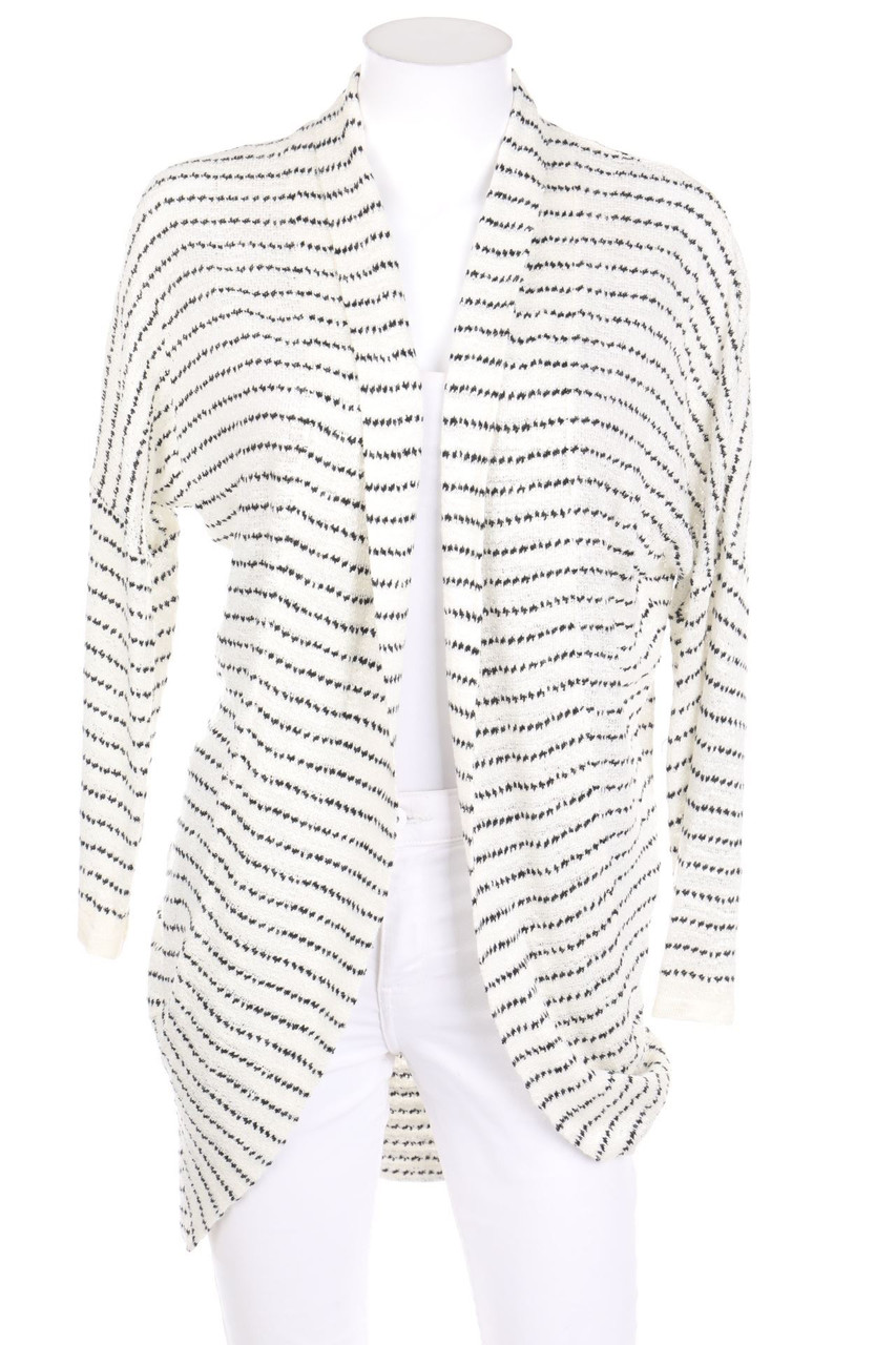 zebra - Cardigan with Stripes - XS