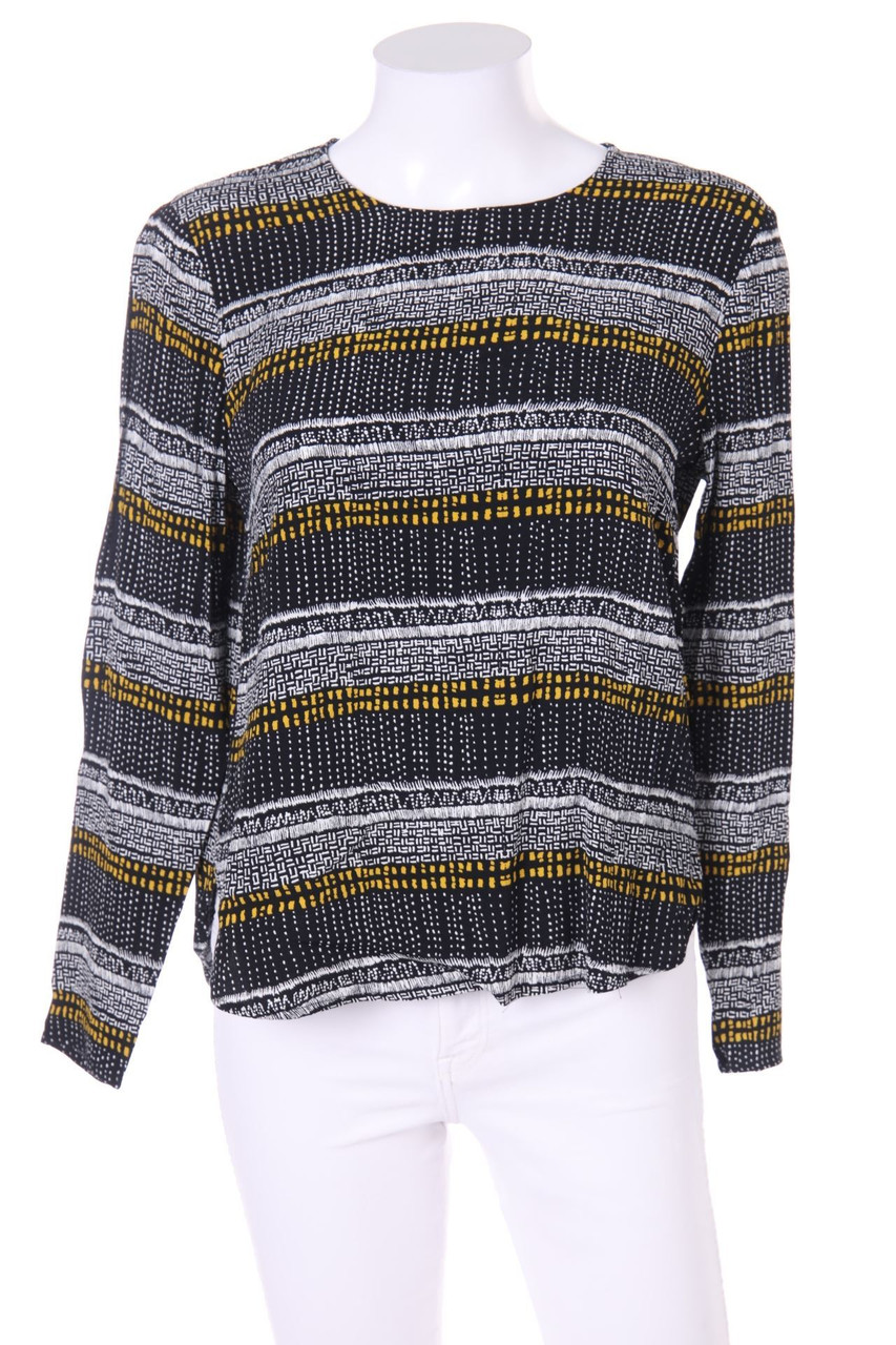 H&M - Bluse mit Print - D 38