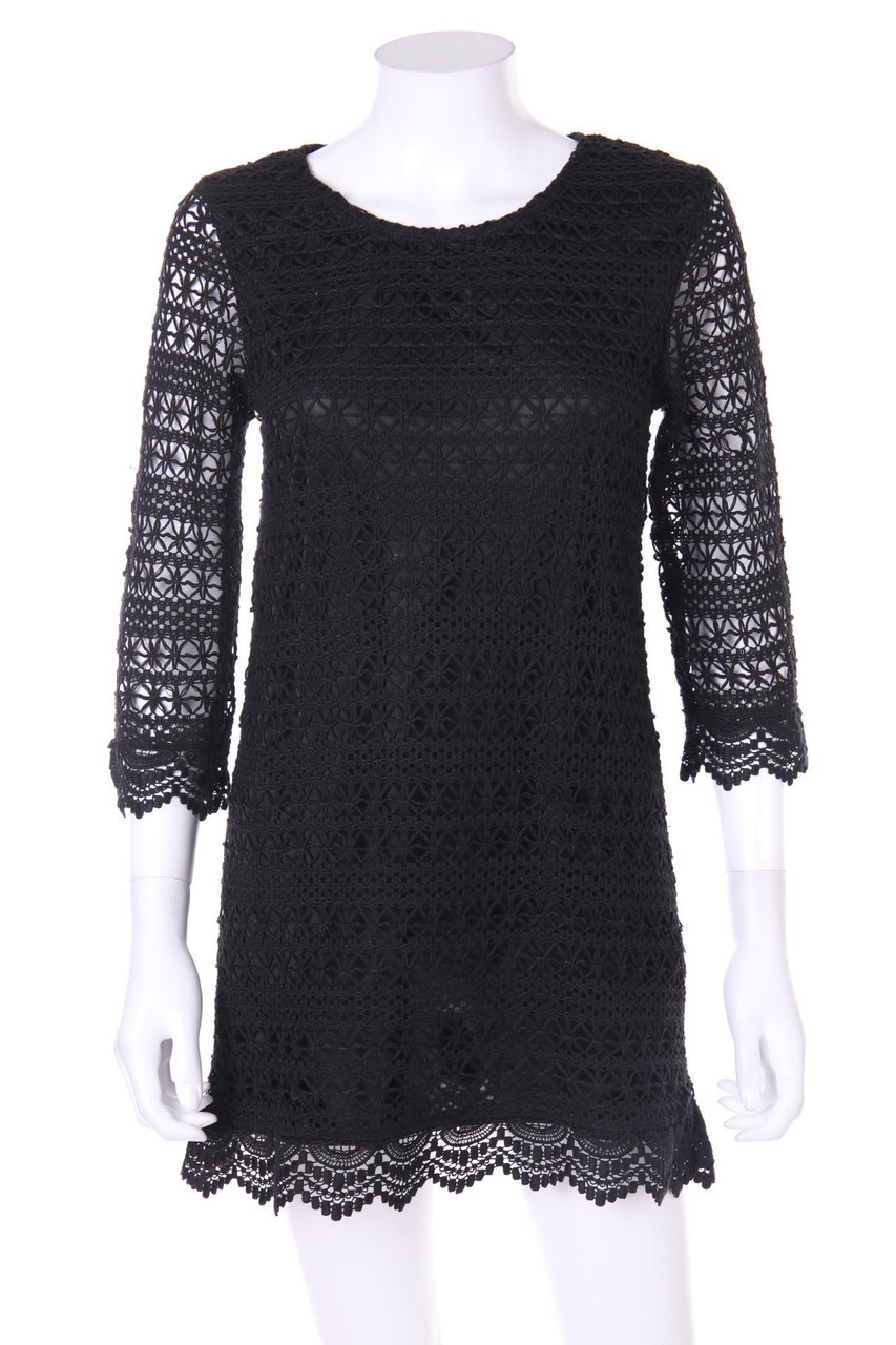 H&M DIVIDED - Kleid aus Spitze im Boho-Stil - S