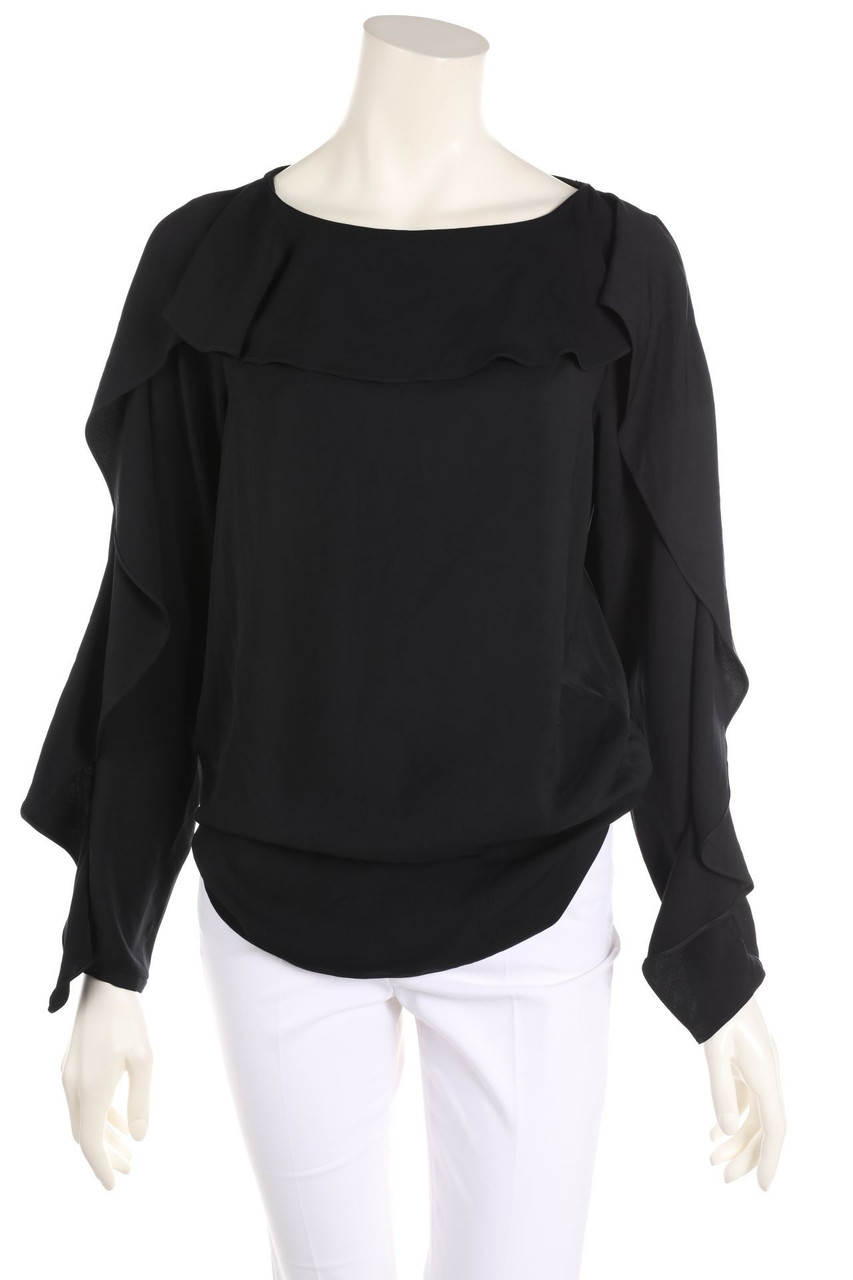 SONIA BY SONIA RYKIEL - Bluse mit Volants - D 36