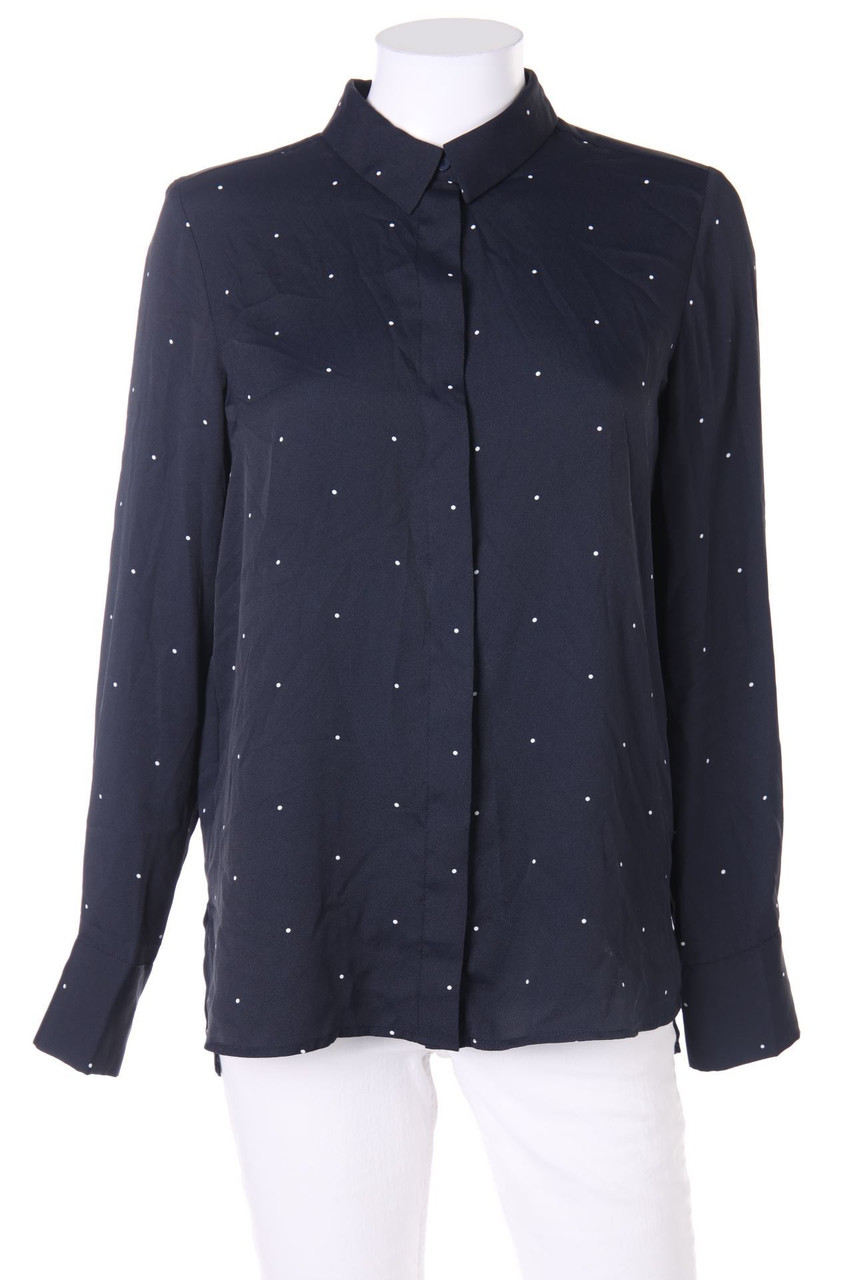 MANGO - Hemd-Bluse mit Punkten - S