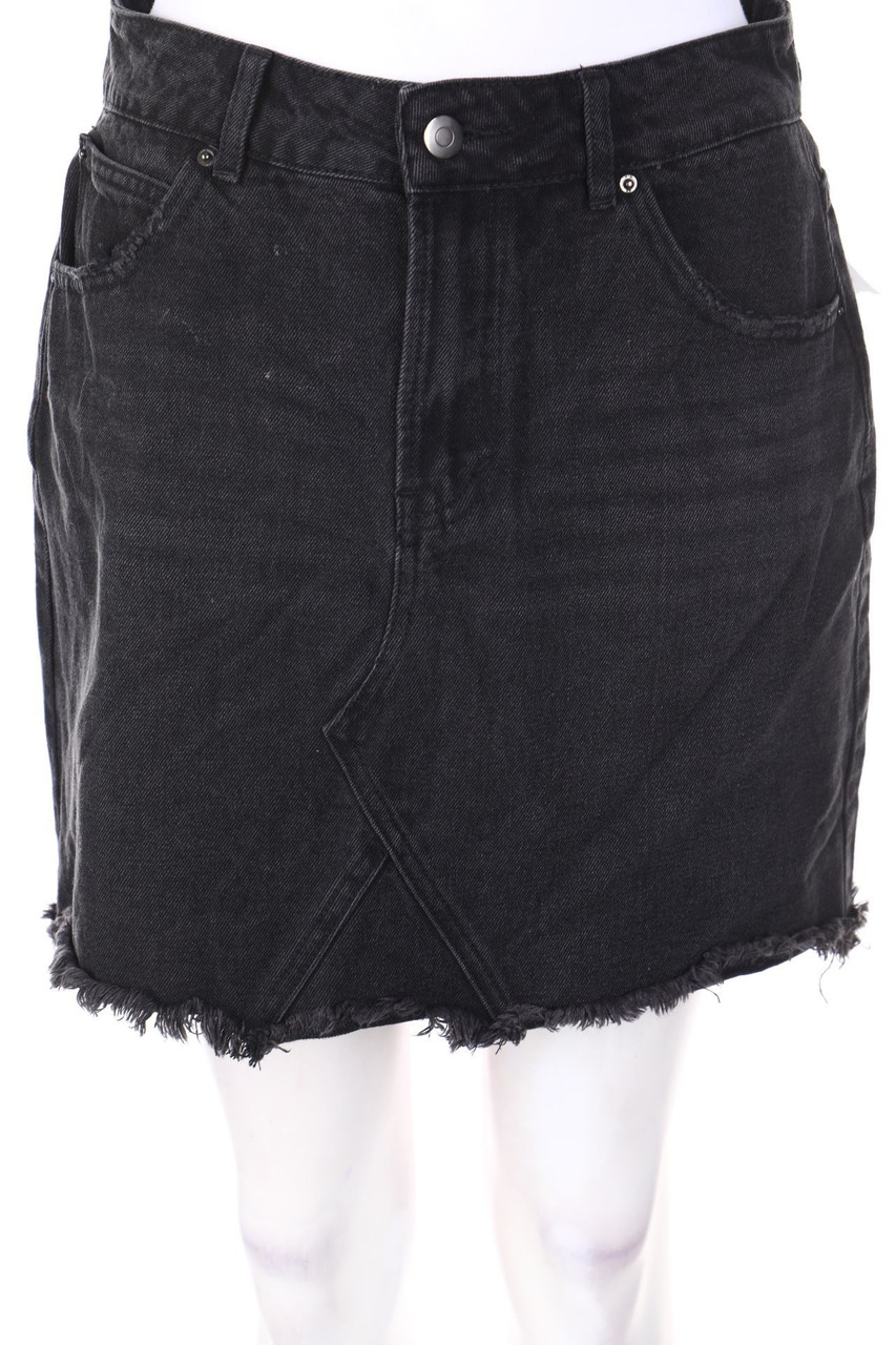 zebra - Denim Mini Skirt - M