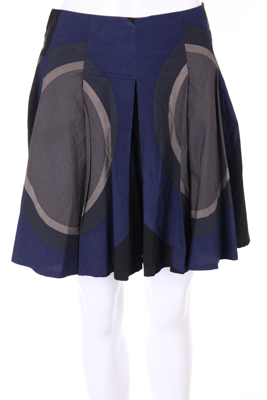 COMPTOIR DES COTONNIERS - Pleated-Skirt with Geo Print - D 32