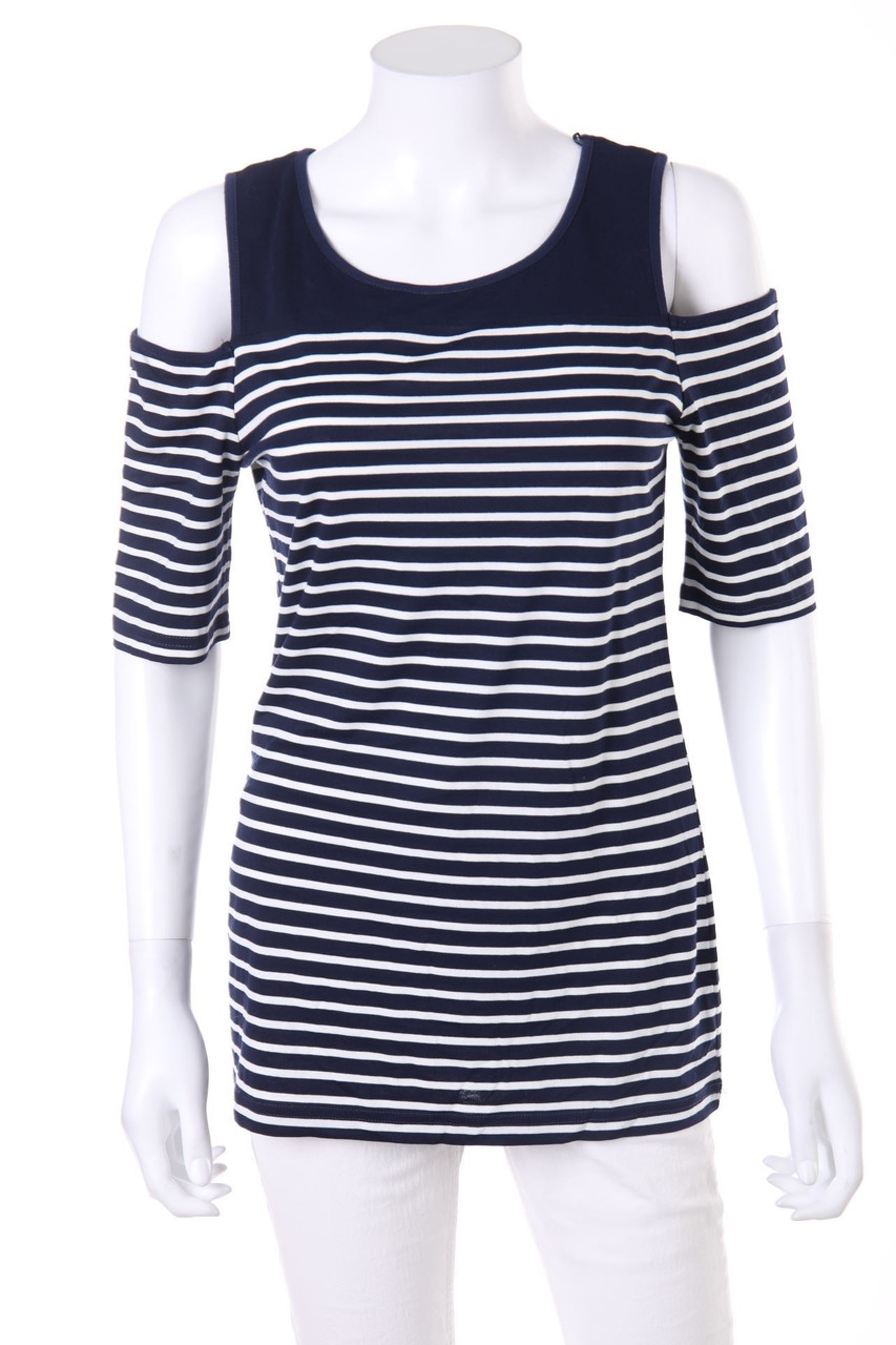 long tall sally - Shortsleeve-Shirt with Stripes - S