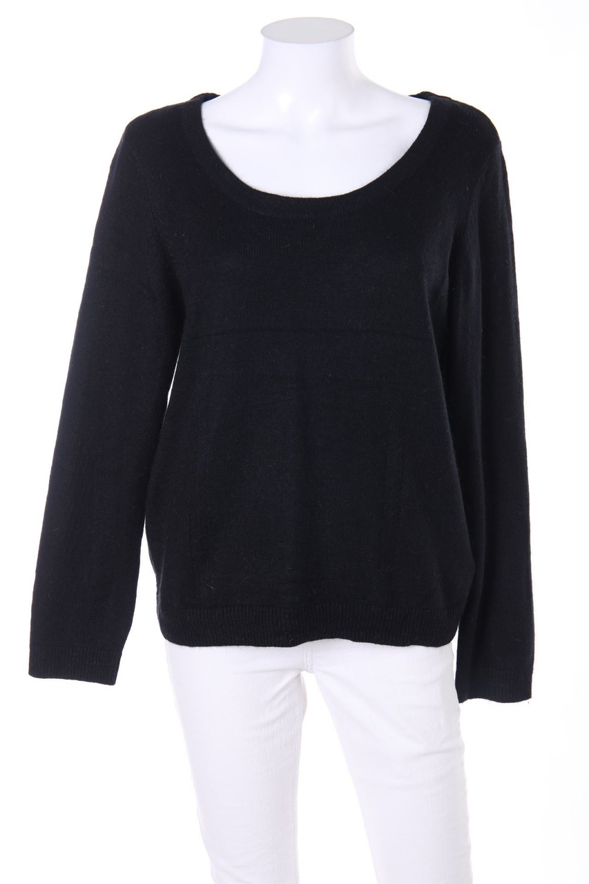 Oversize Pullover Damen Pullover Schwarz Hm H&M Strick-Pullover