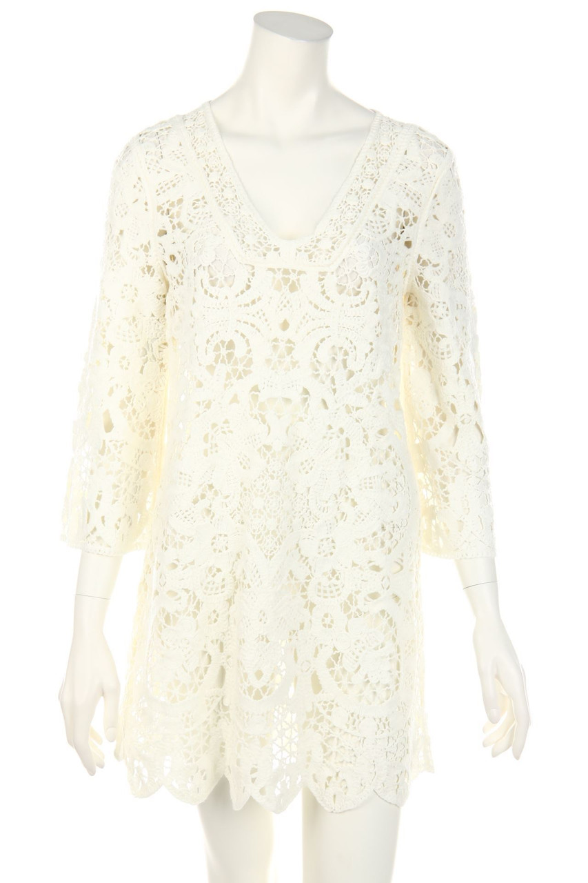 BCBG MAXAZRIA - Boho-Kleid aus Spitze - S