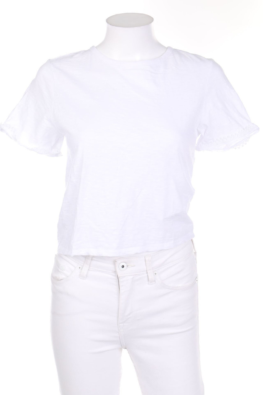 TALLY WEiJL - Shortsleeve-Shirt with Lace - S