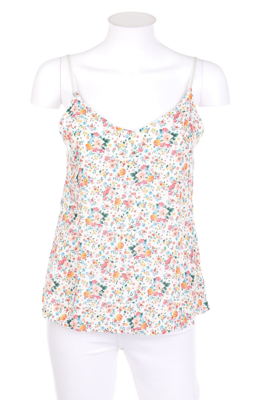 Sa´ Sa - Blouse Top with Flower Print - S