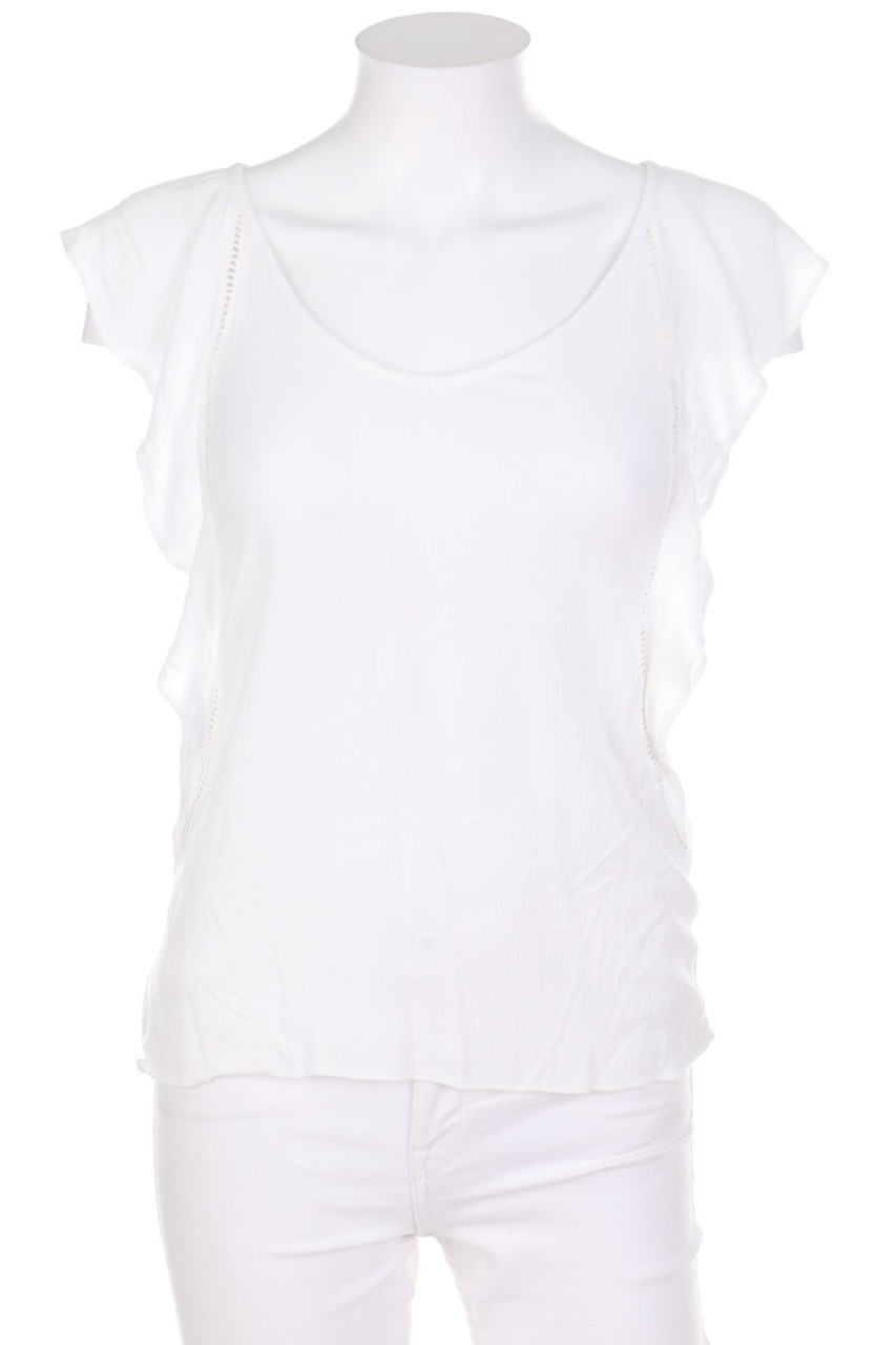 Etam - Blusentop mit Volants - XS