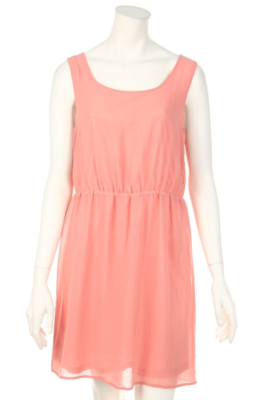 SOAKED IN LUXURY - Chiffon-Kleid mit Spitze - M