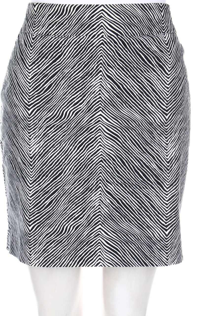 ANN TAYLOR - Skirt with Pattern - M