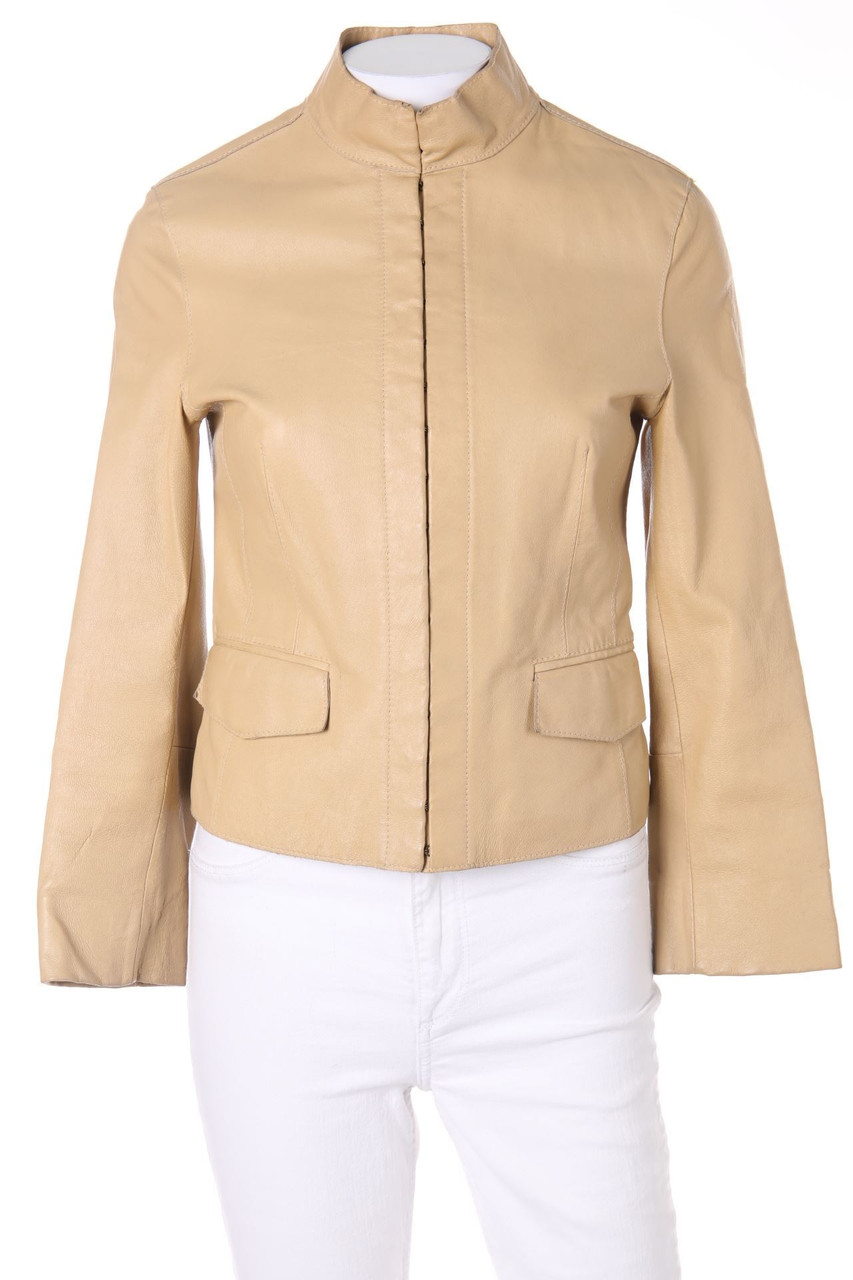 MANGO - Real Leather Jacket - XS