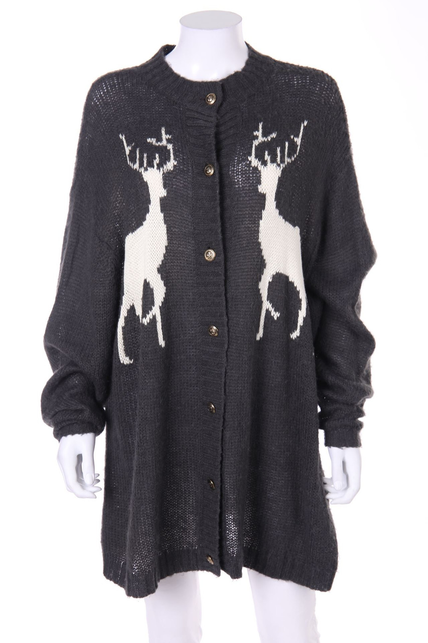 WILDFOX White Label - Cardigan mit Muster - XS