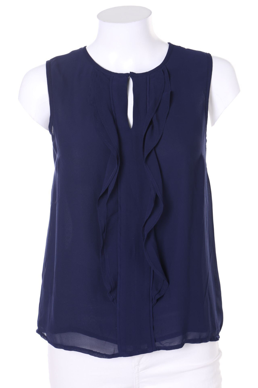 orsay - Chiffon-Blusentop mit Volants - D 34