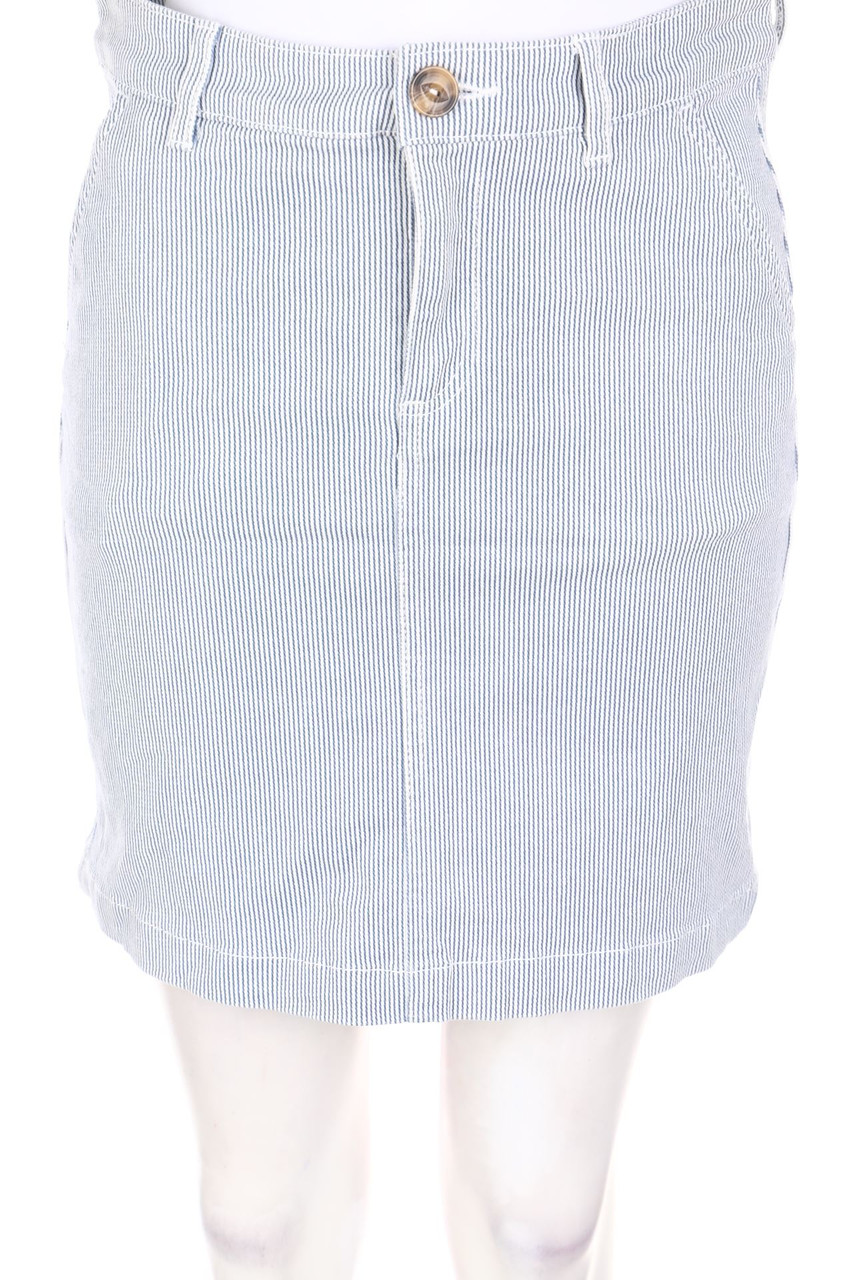 H&M - Jeansrock mit Streifen - D 36