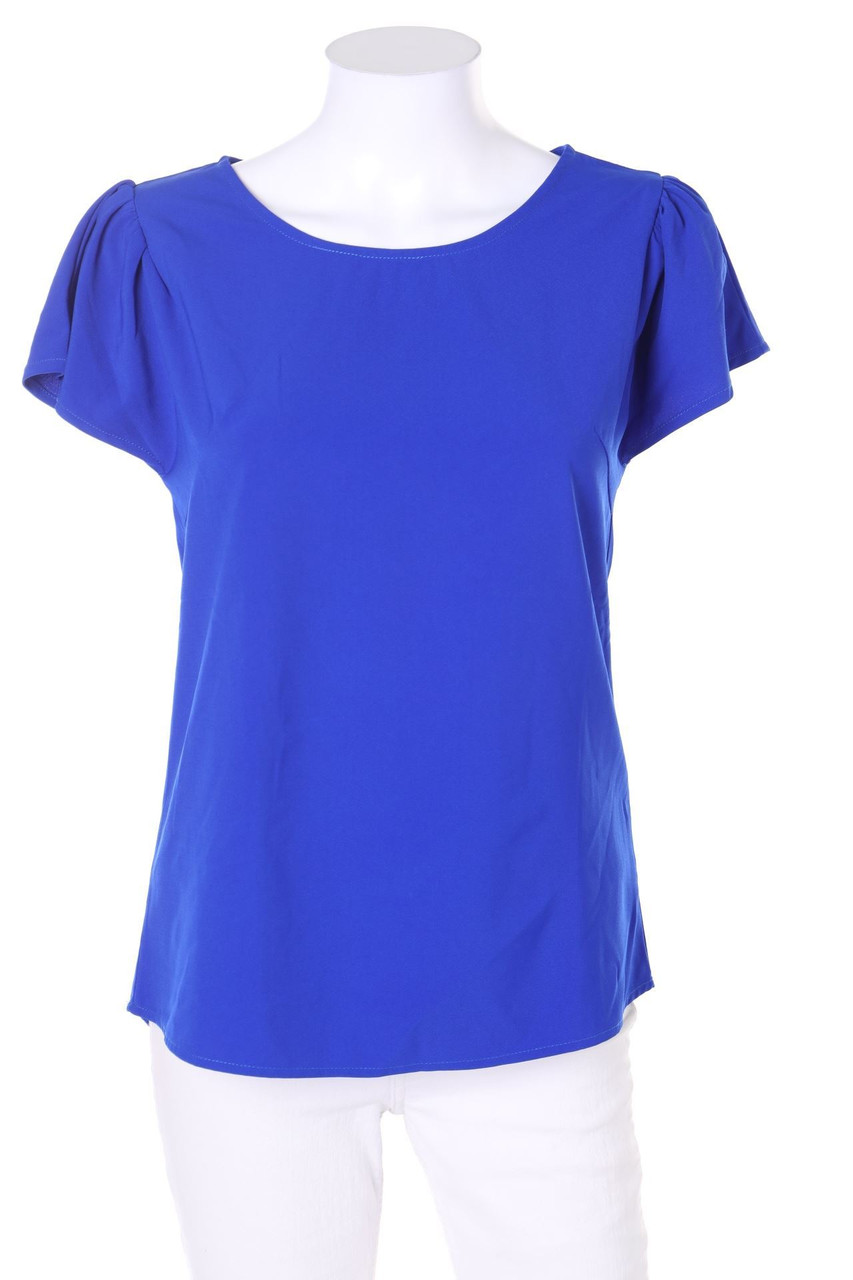 ONZE MONTRÉAL - Shortsleeve Blouse with Volants - XS