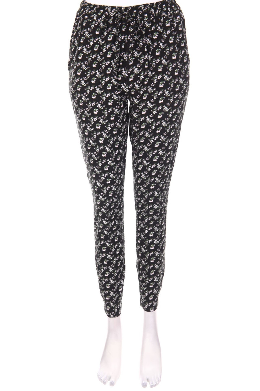 zebra - Jogger-Hose mit Blumen-Print - S