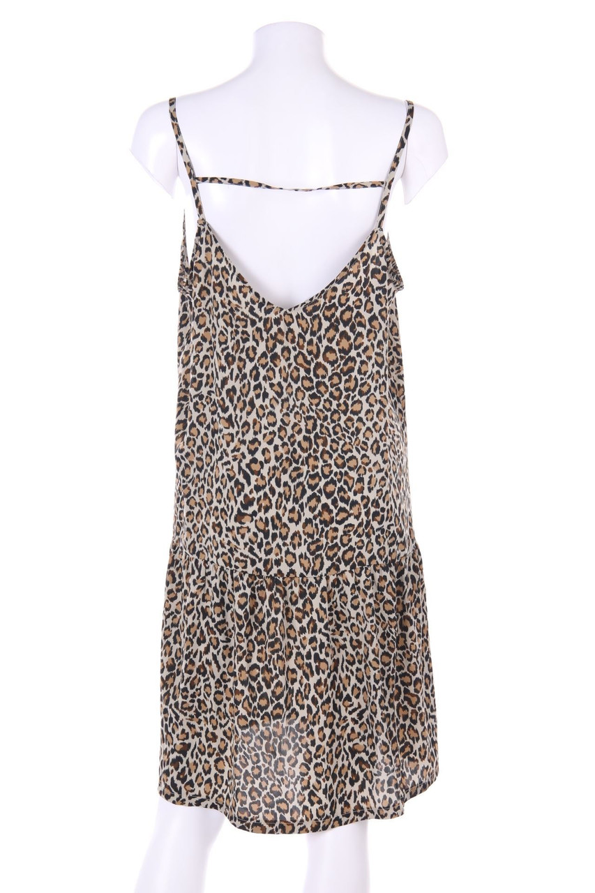 MANGO CASUALWEAR - Kleid mit Leo-Print - L