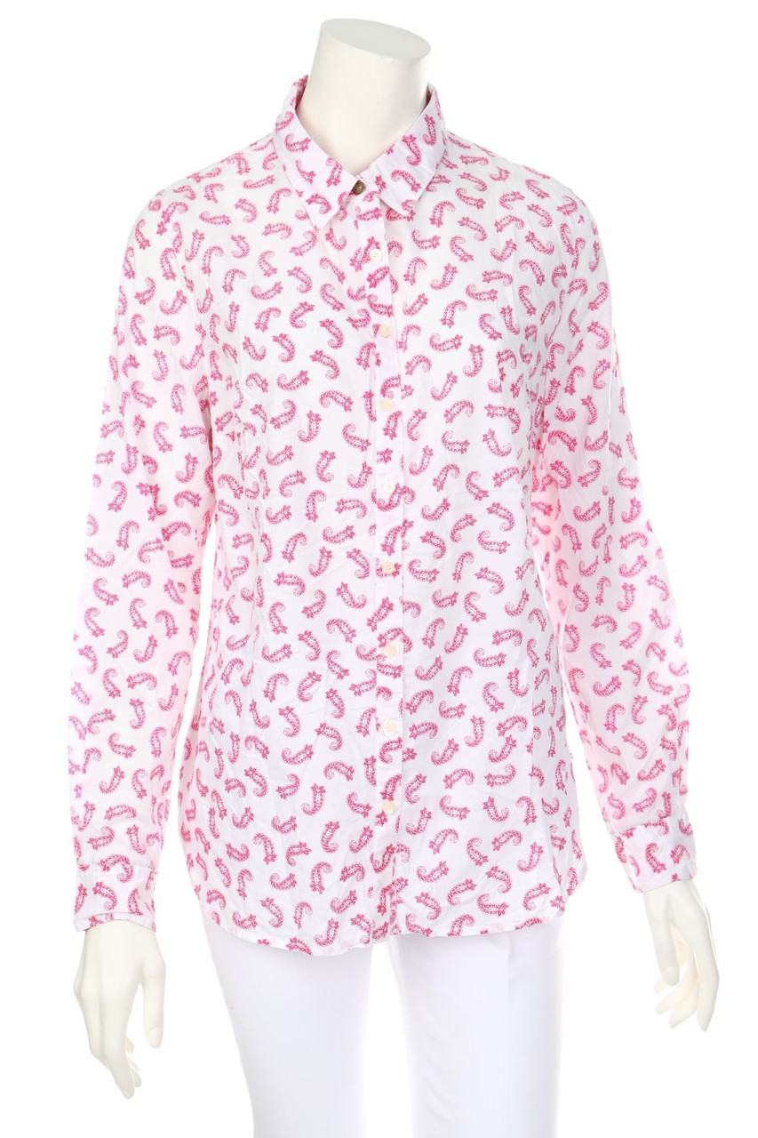 TOMMY HILFIGER - Hemd-Bluse mit Paisley-Print - D 42