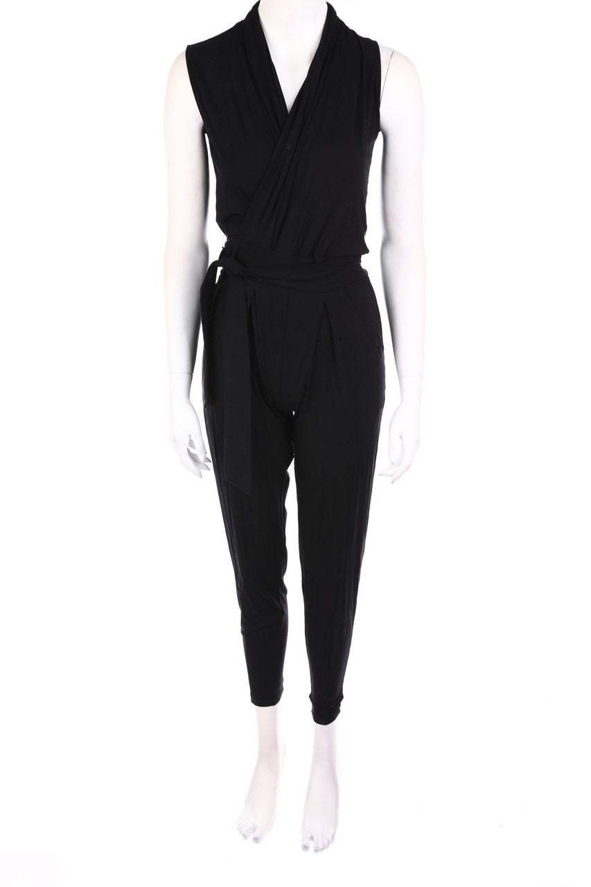 Les Lunes - Jumpsuit, Jersey with Wrap-Effect - XS