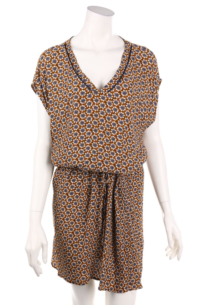 LA FÉE MARABOUTÉE - Tunic Dress with Flower Print - D 38