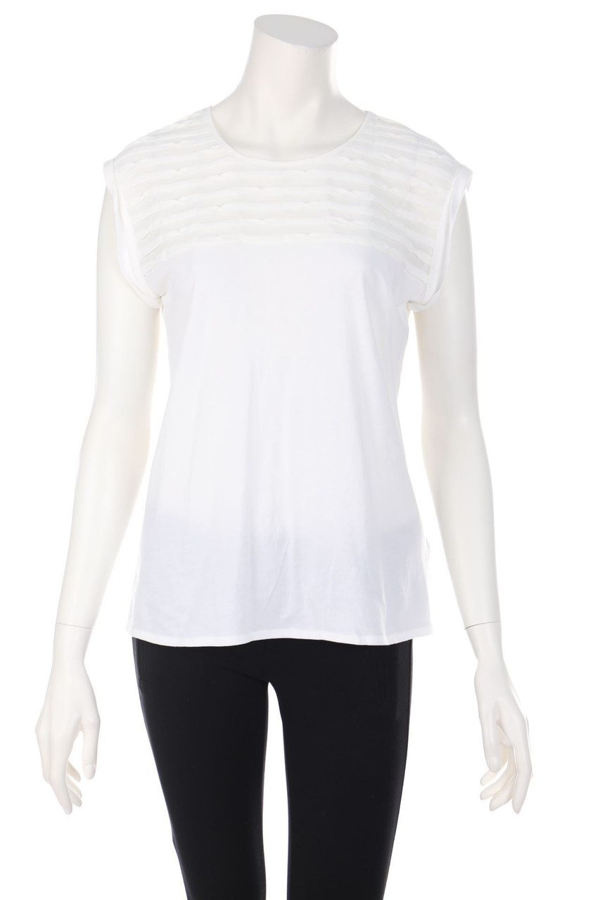 Massimo Dutti - Top mit Falten - M