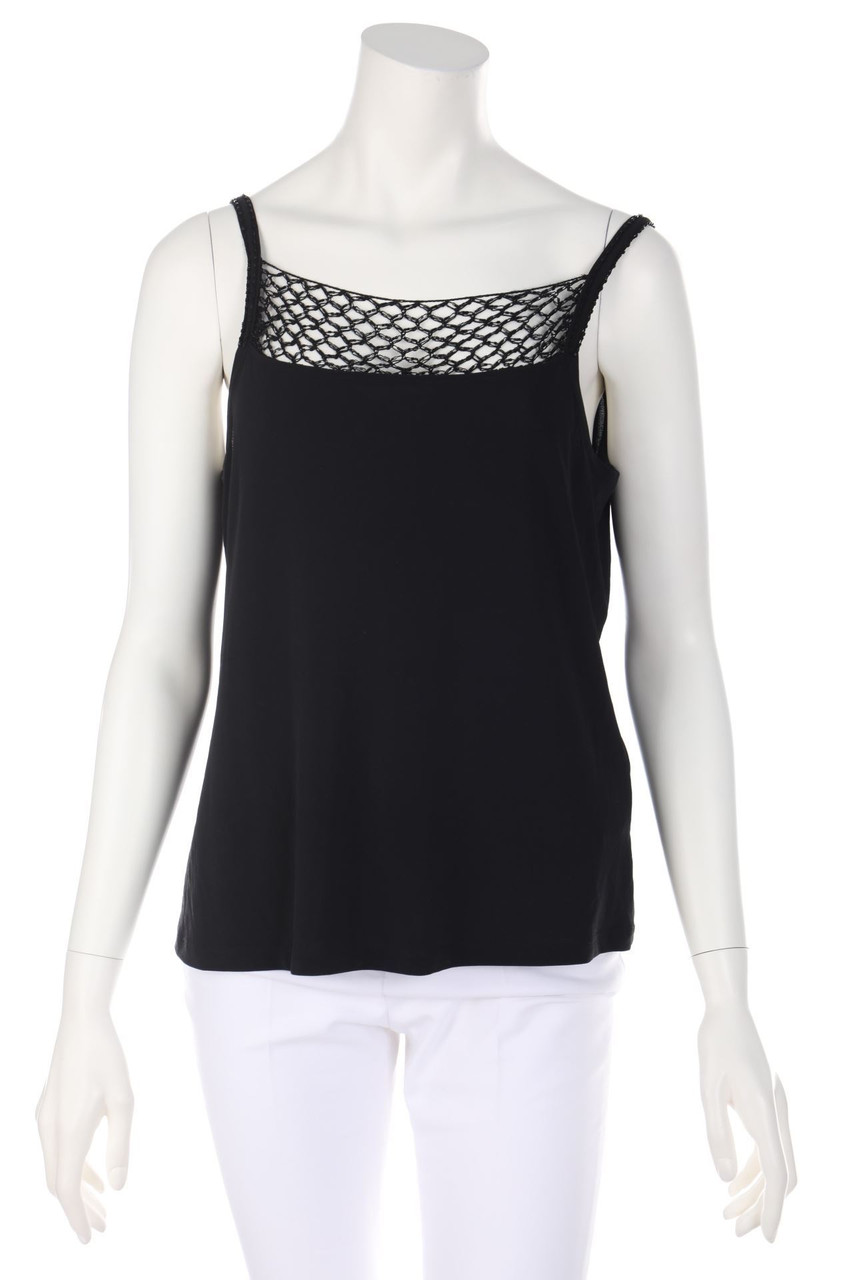 Elena Miró - Seiden-Top mit Perlen - D 40