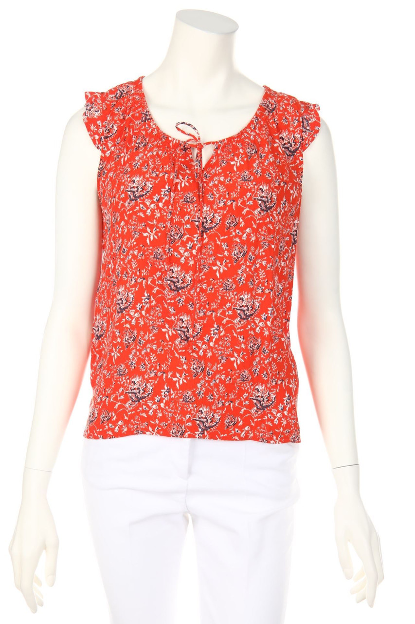COMPTOIR DES COTONNIERS - Blouse Top with Volants - D 34