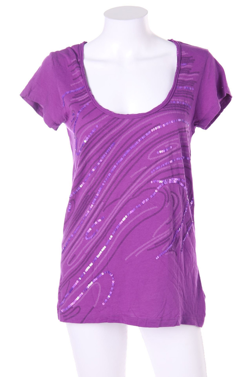 Calvin Klein - Shortsleeve-Shirt with Sequins - S