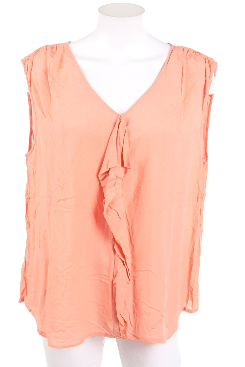 ESPRIT - Blusentop mit Volants - D 46