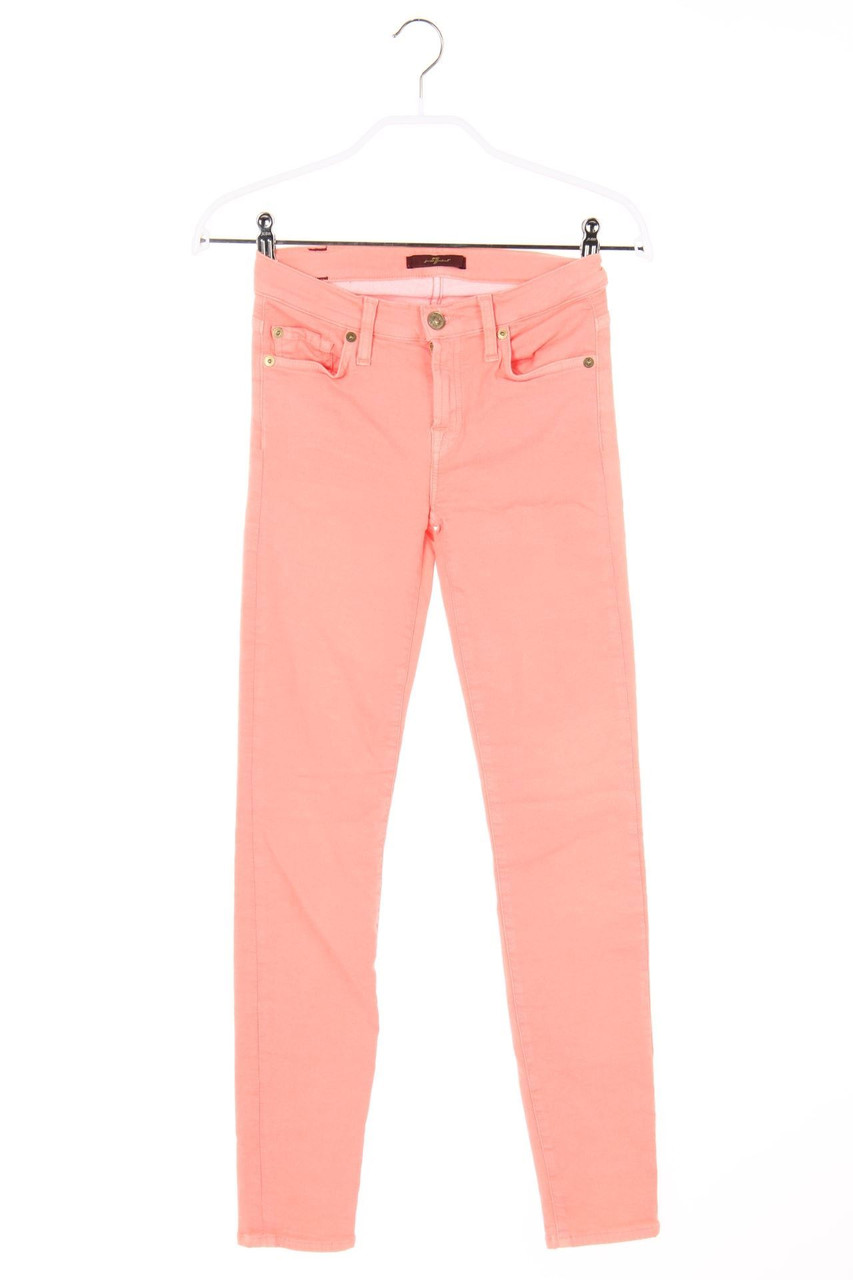 7 for all mankind - Skinny-Jeans mit Logo-Badge - W25