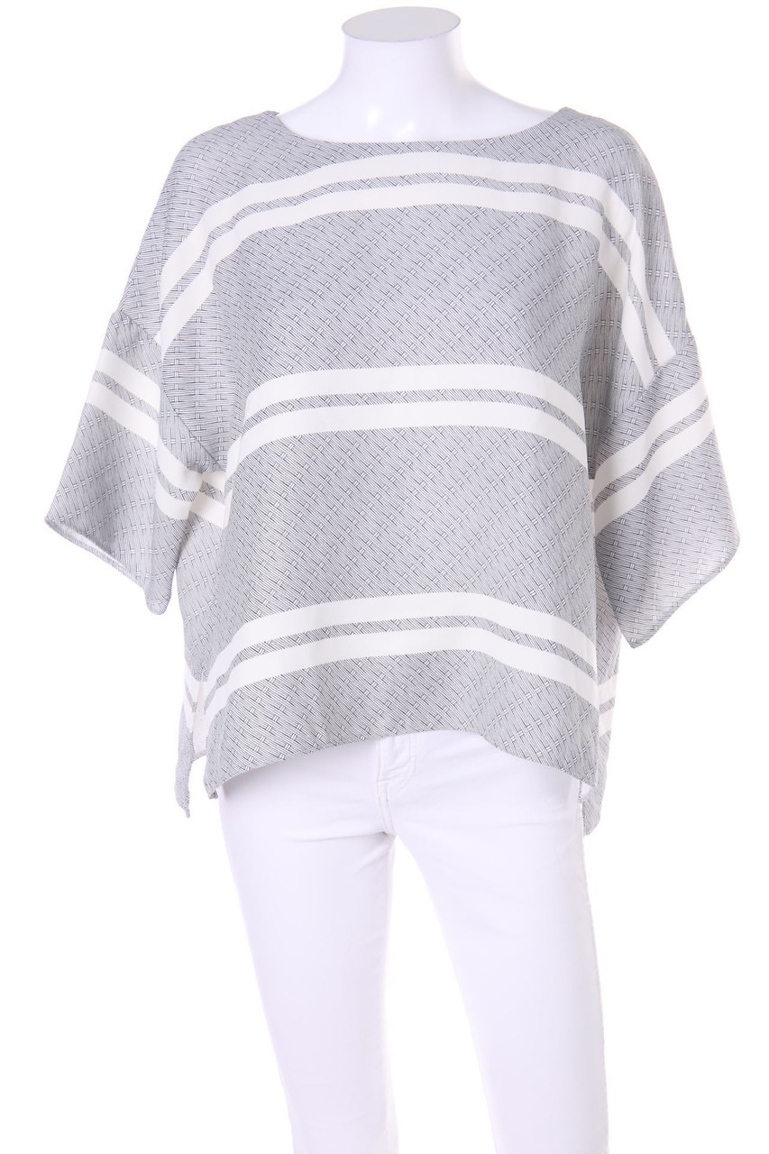 someday. - Stripe Shirt with Overcut Shoulder - L