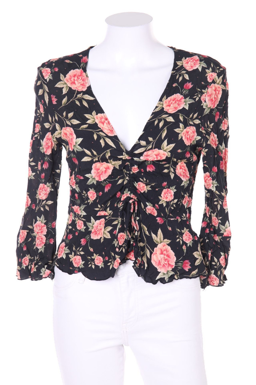 ZARA WOMAN - Bluse mit 3/4-Ärmel - M