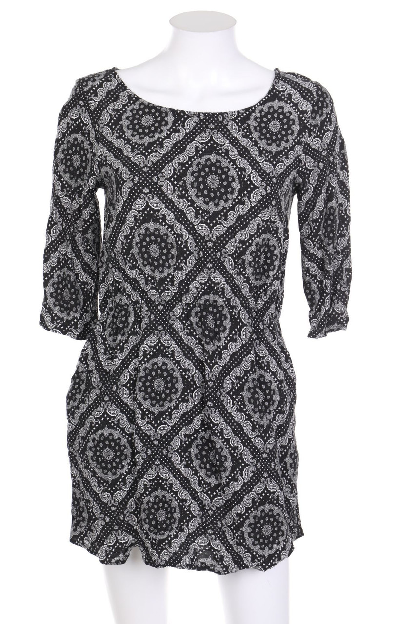 H&M DIVIDED - Kleid mit Paisley-Print - D 38