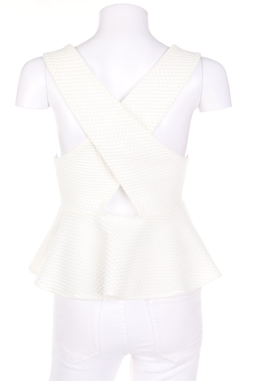H&M - Peplum-Top - D 34