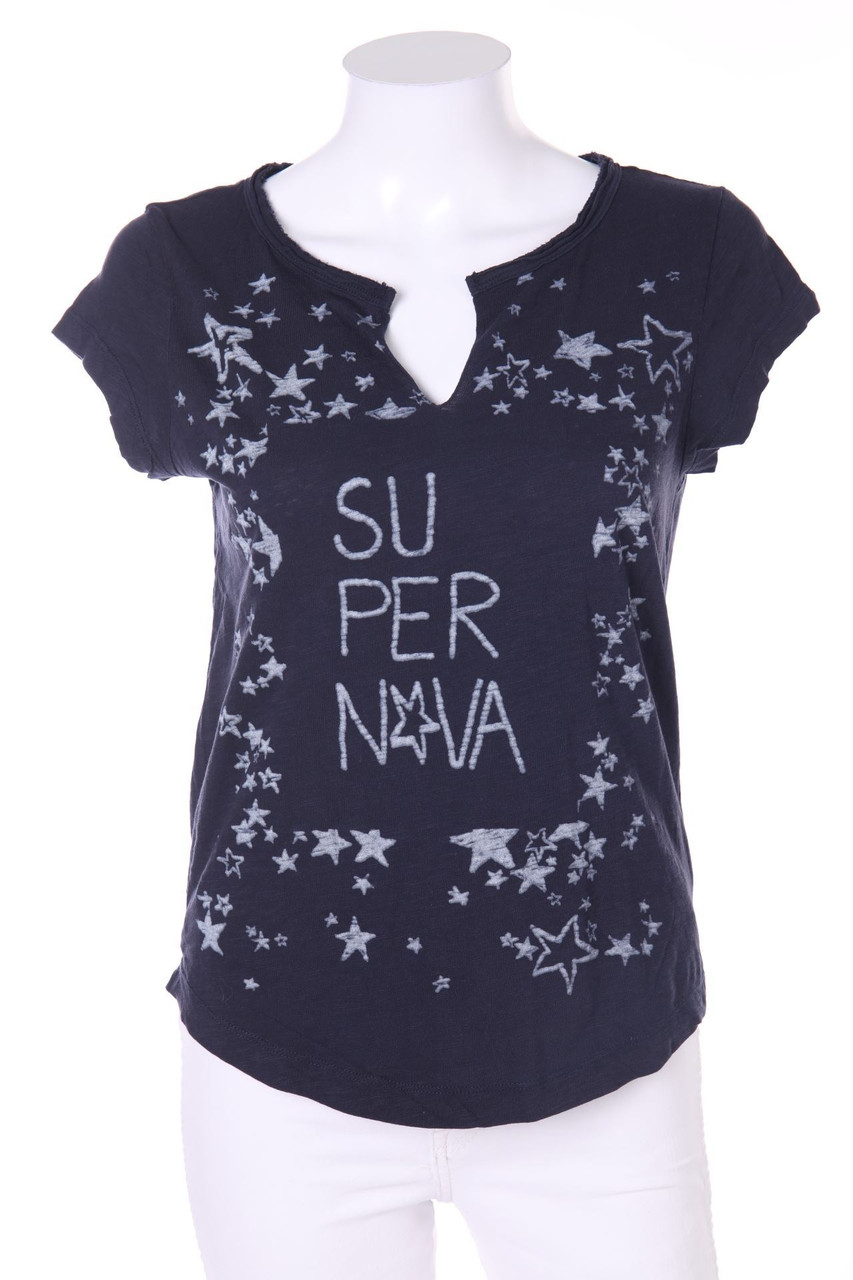 ESPRIT de corp - Kurzarm-Shirt mit Print - S