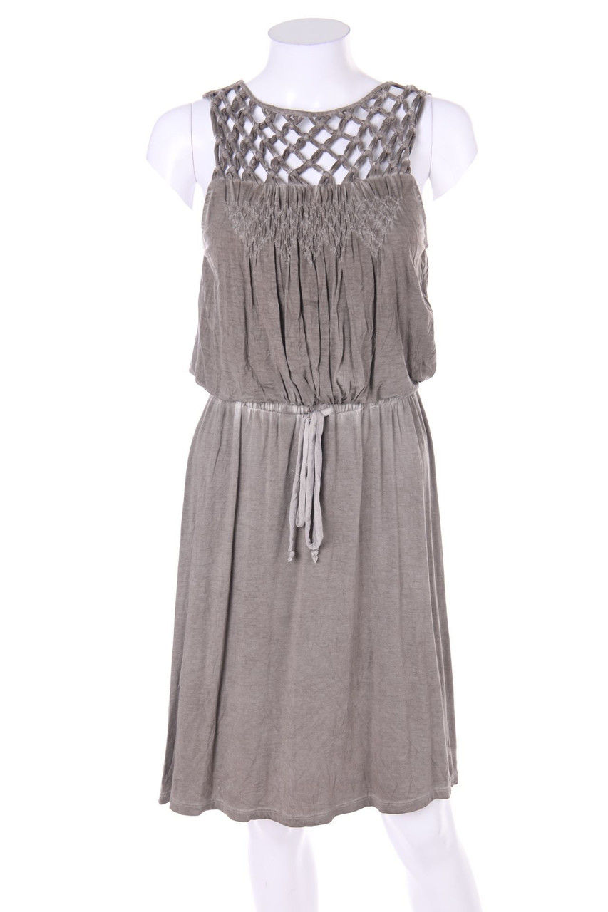 OBJECT - Garment Dyed-Kleid aus Jersey - S