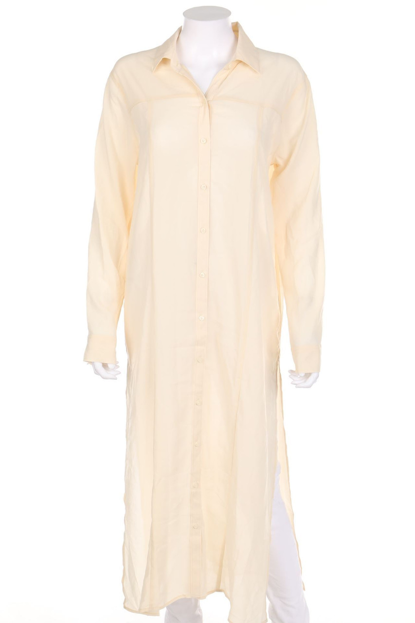 Abercrombie & Fitch - Maxi-Shirt Dress with Slit - M