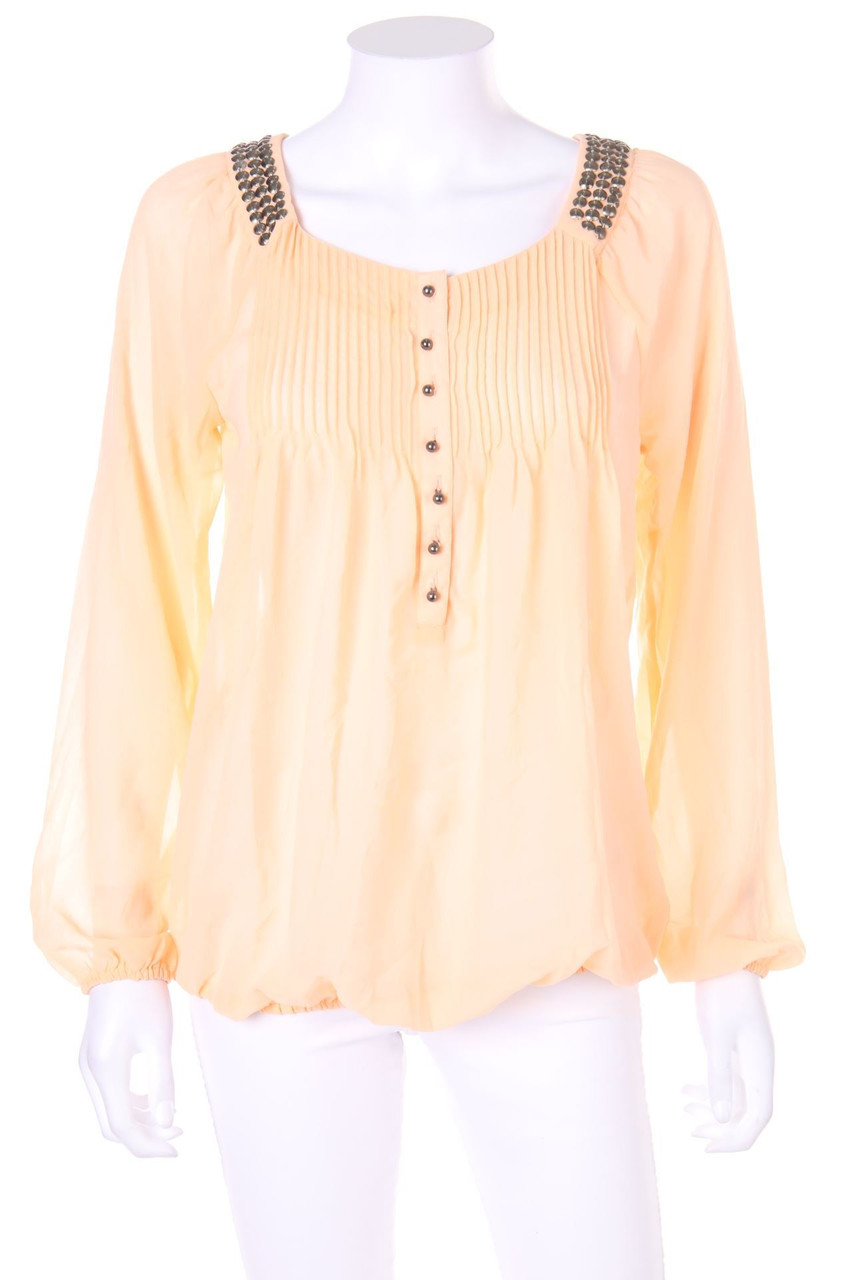 Best Connections - Chiffon-Blouse with Pin-tucks - D 34