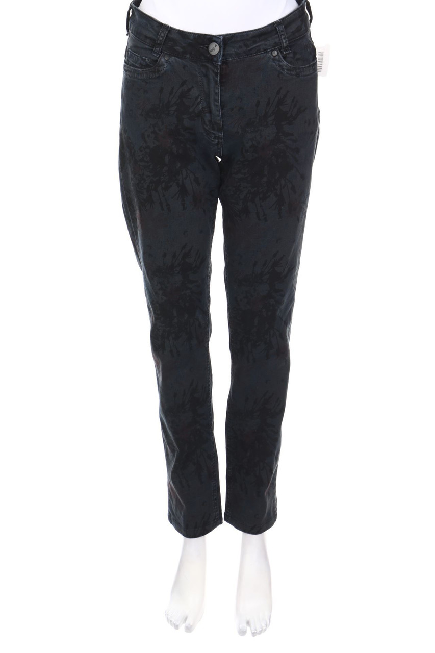 KENNY S. - Slim Jeans mit Print - D 36