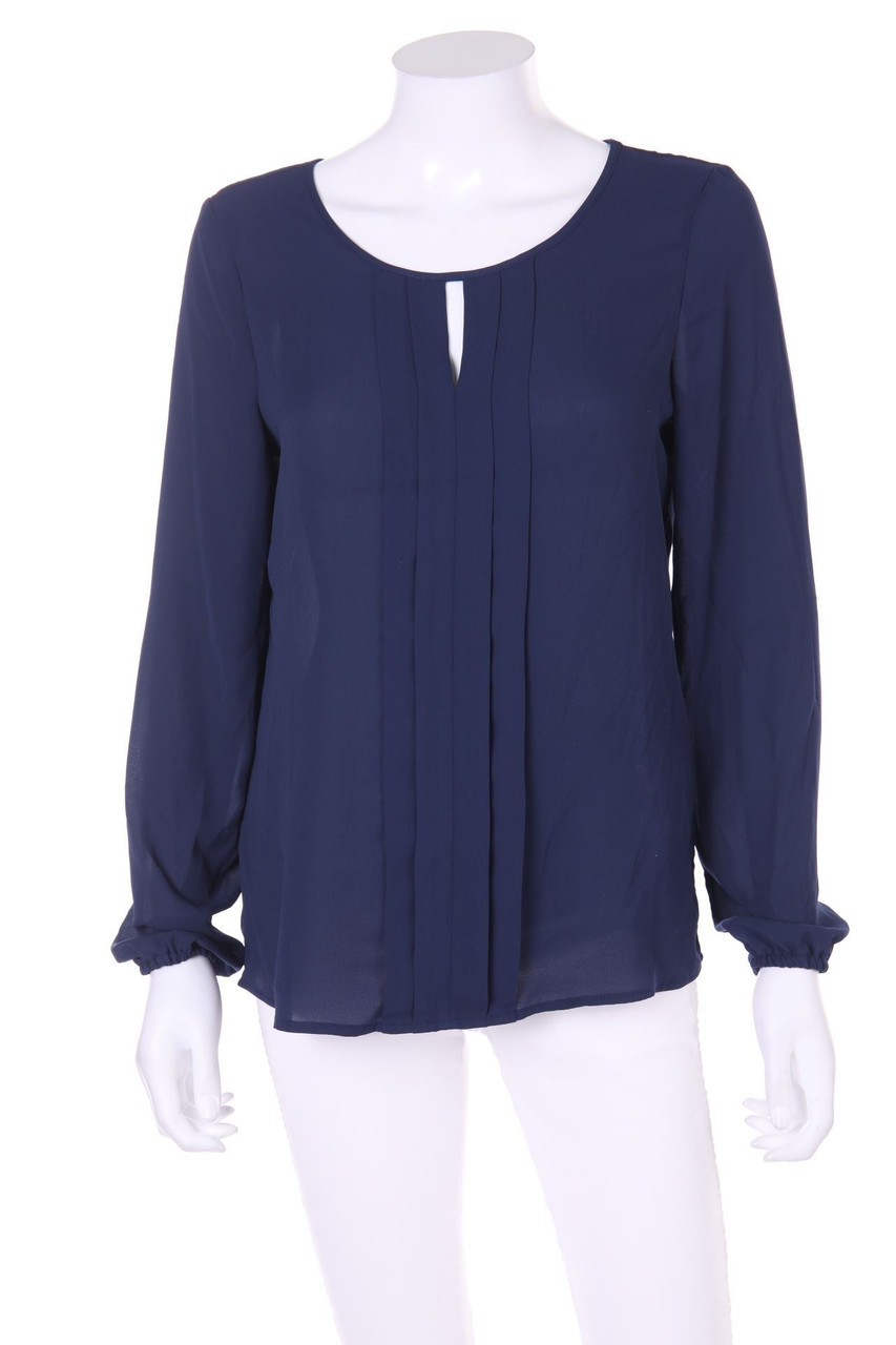 ANNA FIELD - Blouse, Pleated - D 36