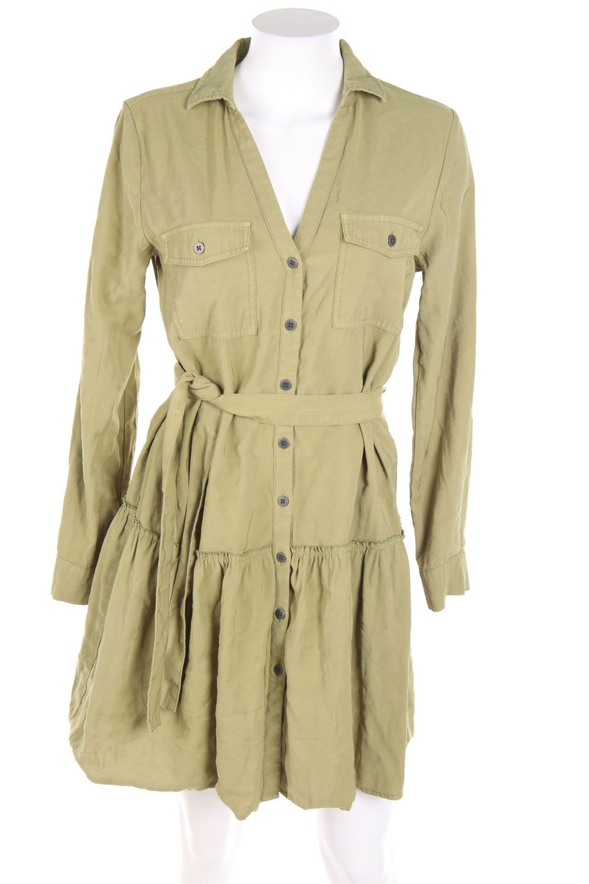 attrattivo - Oversize-Blusenkleid mit Raffungen - S