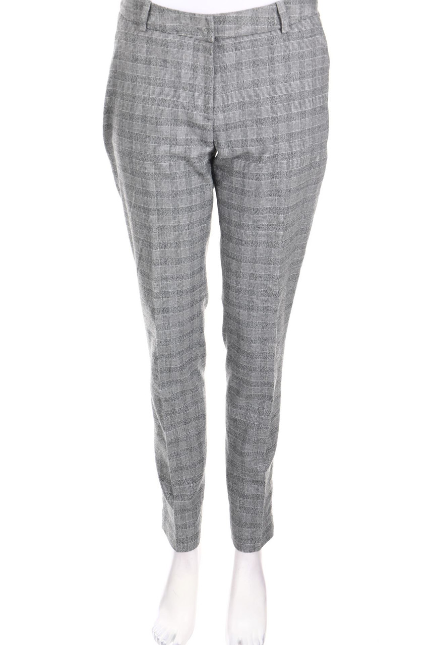 H&M - Karo-Hose mit Viskose - D 36