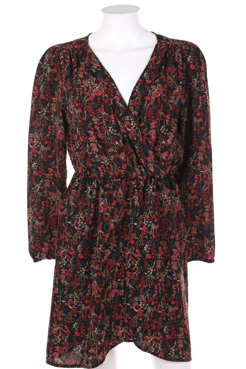 zebra - Dress with Flower Print - XS