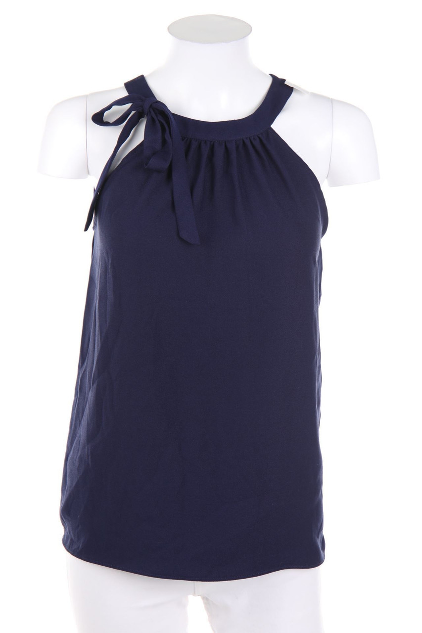 NAF NAF - Neckholder-Blusentop mit Schleife - XS